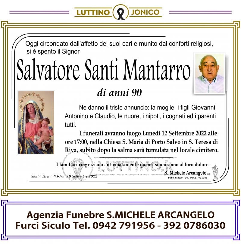 Salvatore Santi Mantarro 